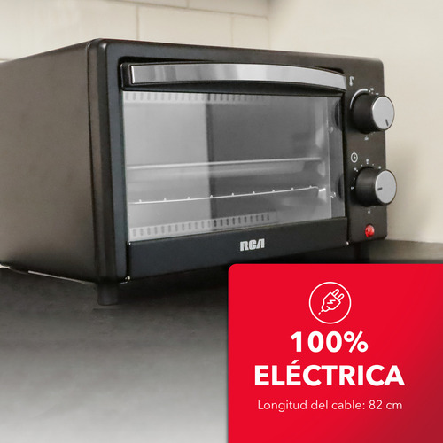 Rca Horno Eléctrico De Doble Resistencia (9 Litros) Rc-9l