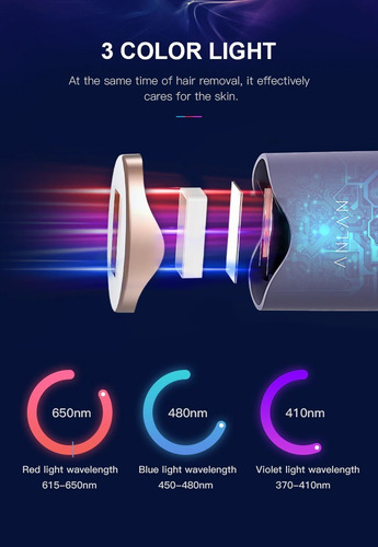 Imagen 5 de 10 de Depiladora Láser Lpl 999999 Flashes + Luz Led