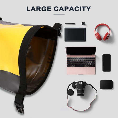 Mochila Enrollable De Alta Resistencia Con Bolsillo Con Cre
