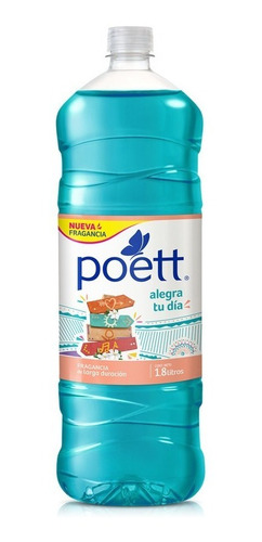 Limpiador De Pisos Poett Alegra Tu Día 1,8 L