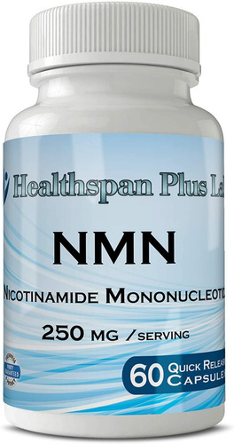 Nicotinamida Mononucleotido Nmn 250mg Capsulas X 60