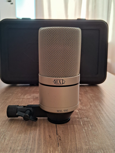 Micrófono Condensador Mxl 990. Muy Buen Estado Gris (Usado)