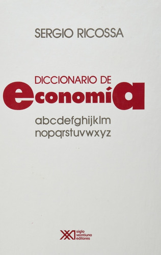 Diccionario De Economia