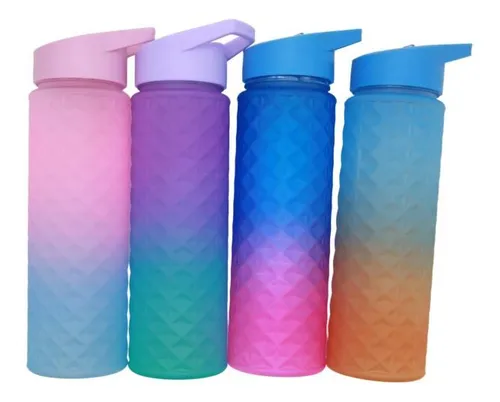 Botella Deportiva Con Sorbito Retráctil, 700ml