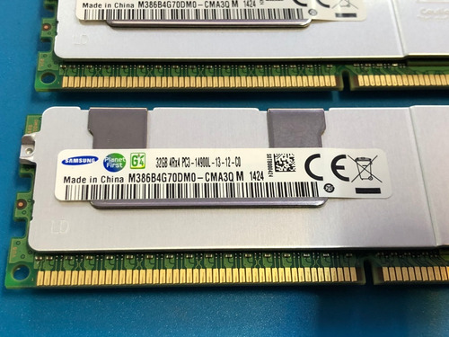 Imagem 3 de 3 de Memória 32gb Pc3-14900l Hp Proliant Ml350 Ml350p Ml350e G8