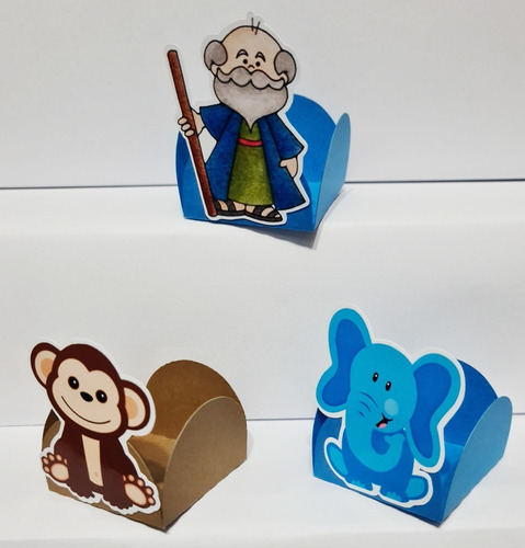 200 Forminhas Arca De Noe Bichos Doces Festas Brigadeiros