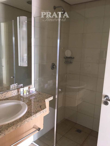 Imagem 27 de 29 de Boqueirão Santos Flat Mobiliado 1 Suíte, Sala Sacada, 1 Vg - A398512