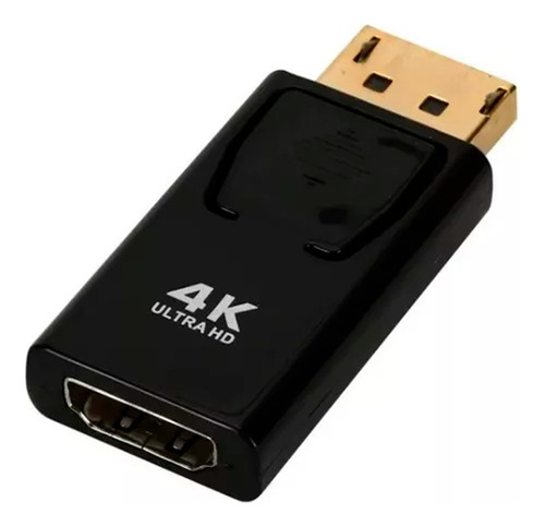 Adaptador Displayport Para Hdmi Conversor 4k 60hz Tv Monitor