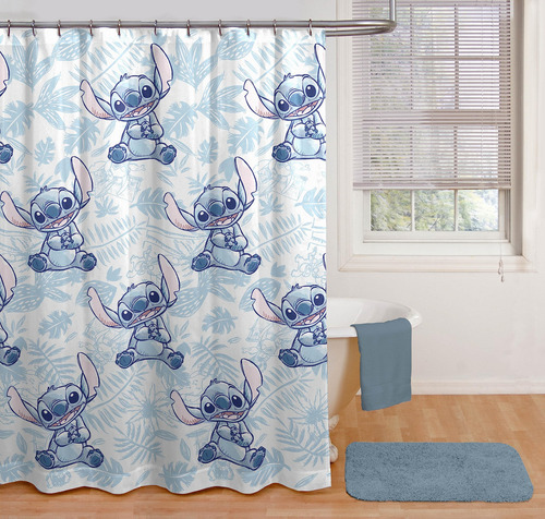 Cortina De Ducha Jay Franco Disney Lilo & Stitch 180 Cm
