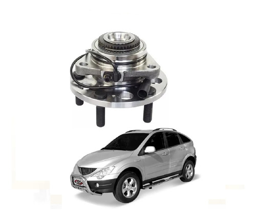 Cubo De Roda Dianteiro C/abs Ssangyong Actyon 4x4 2007 Kyron