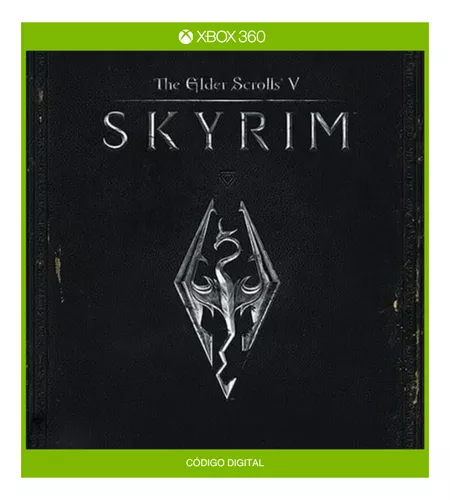 The Elder Scrolls V: Skyrim Xbox 360 - Código De 25 Dígitos