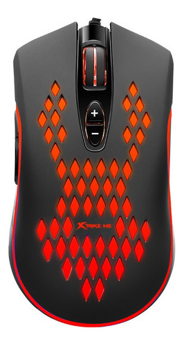 Mouse Gamer Alambrico Luz Rgb Programable Xtrike Me Gm-222