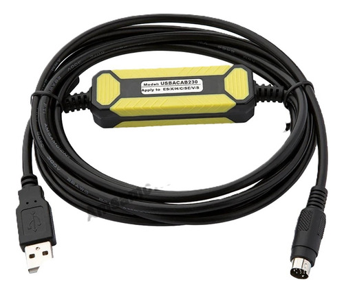 Cable De Programación Plc Para Delta Dvp Rs232 Usbacab230