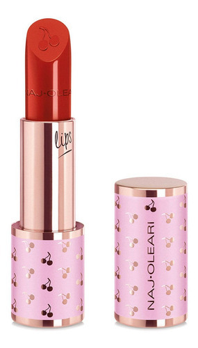 Labial Naj Oleari Forever Matte Lipstick 04 Fire Red