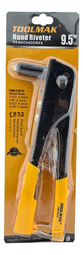 Remachadora Manual 9.5 Pulgadas (240mm) Toolmak Tmk19210
