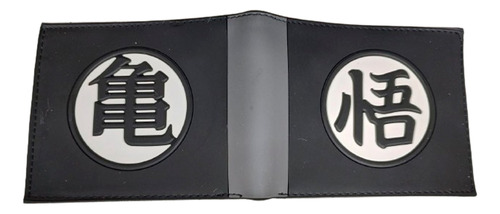 Billetera De Goma Dragon Ball Logo - Negro