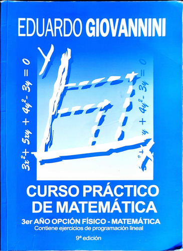 Libro Curso Práctico De Matemática 9a Edición