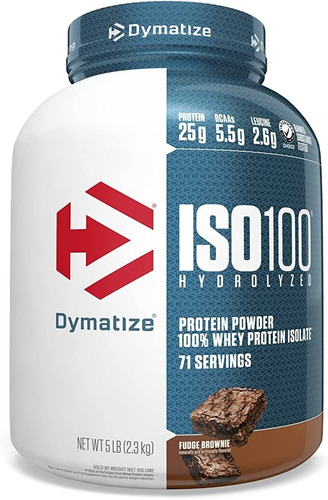 Proteina Iso 100 Brownie 5 Lbs - Kg a $406950