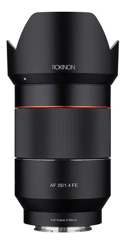 Lente Rokinon Af 35mm F / 1.4 Para Sony Fe, Negro