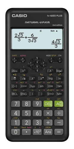 Calculadora Cientifica Casio Fx82es Plus Bk