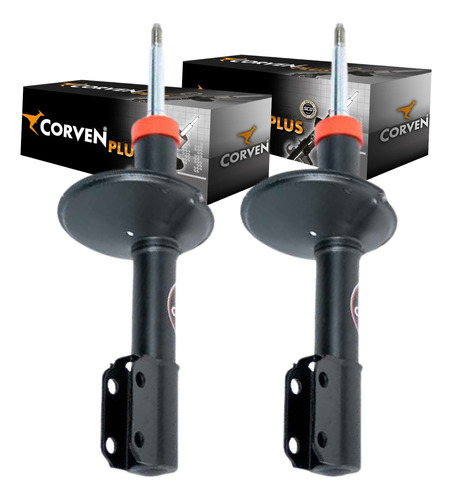 Kit X2 Amortiguador Delanteros Corven P/ Renault Express