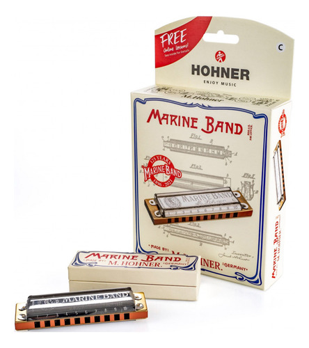 Armonica Diatonica Hohner Marine Band 125th Anniversary