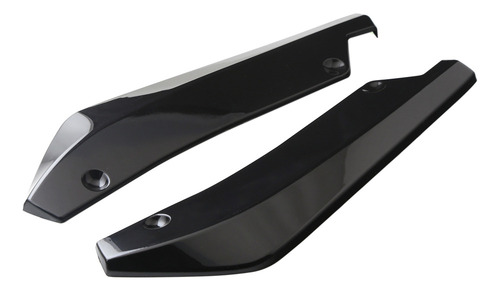 P 2x Car Auto Bumper Lip Diffuser Splitter Canard Protector