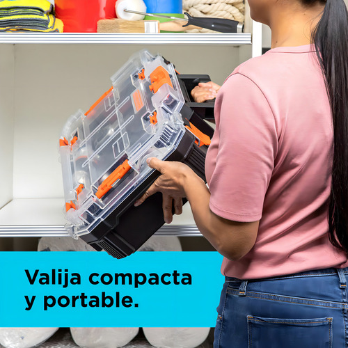 Taladro Atornillador Black+decker Mtx20k6a 20v Naranja Naranja