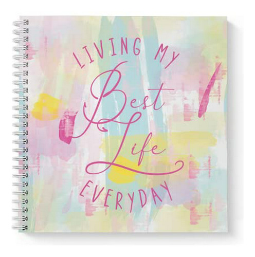 Cuaderno Espiral, Block N Tapa Blanda My Best Life Cuaderno-
