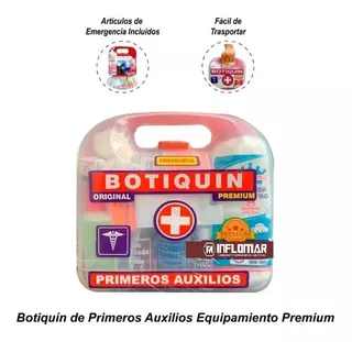 Botiquin Portátil De Primeros Auxilios Tipo Lonchera