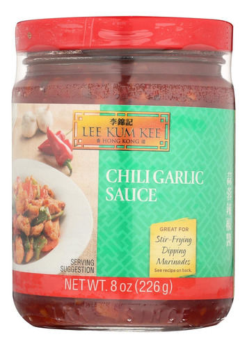 Lee Kum Kee Chili Garlic Sauce, 8 Oz - 6 Por Funda.