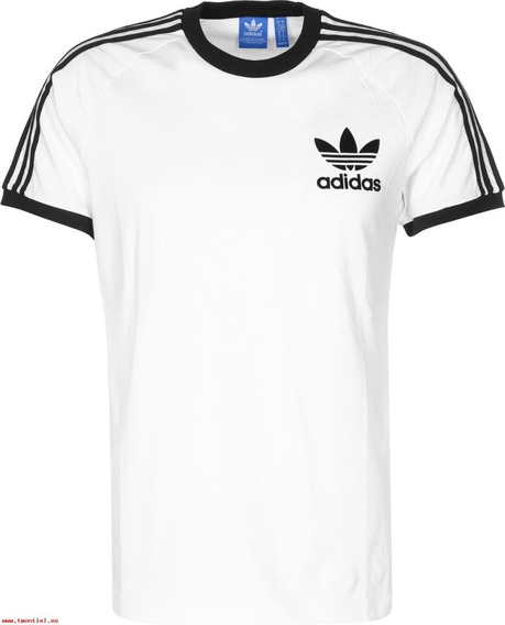 remera adidas retro blanca