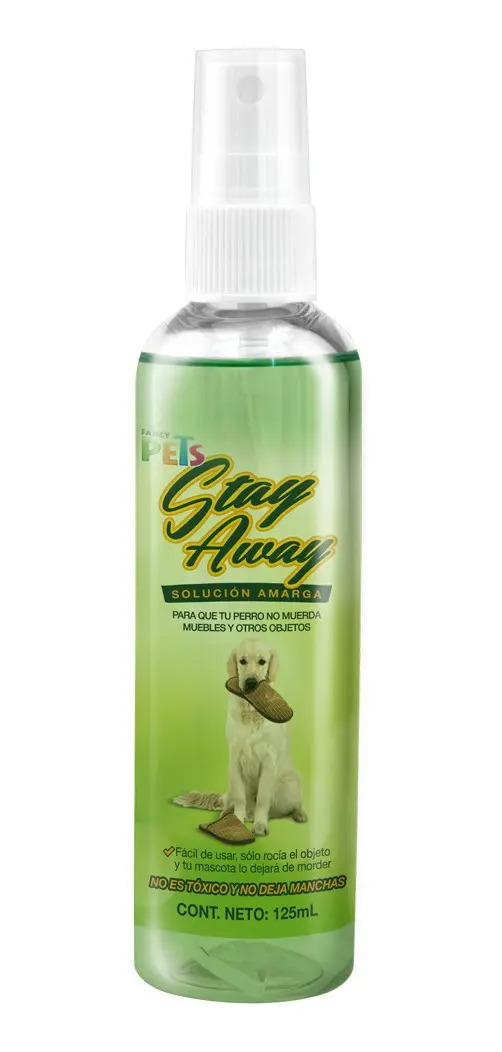 Stay Away - Locion Amarga 125 Ml Para Perros Evita Mordidas En Muebles Y Objetos