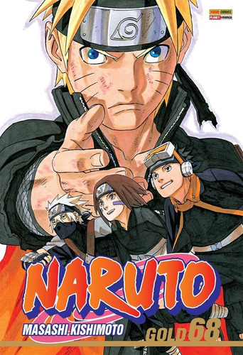 Naruto Gold Vol. 68, de Kishimoto, Masashi. Editora Panini Brasil LTDA, capa mole em português, 2022