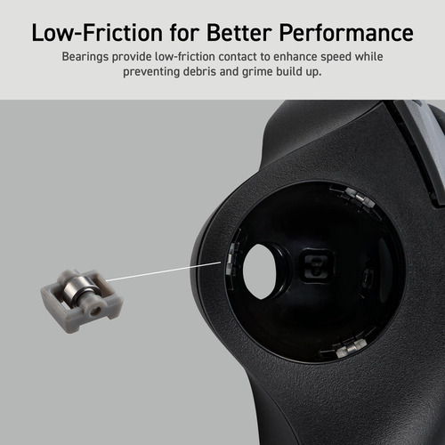 Conexão Usb-a Com Fio Trackball Elecom Ist Preta (m-it11urb)