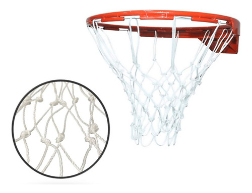 Red De Basquet X2 Unidades Profesional Nylon Basket Olivos