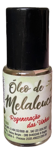 Base Regeneradora De Unhas Com Óleo Melaleuca Micoses Fungos