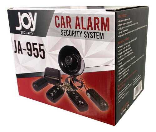 Imagen 8 de 10 de Kit Alarma Para Auto Joy Ja 949 Full Volumetrica Con Control