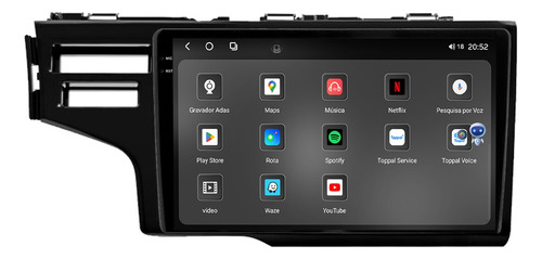 Multimidia Fit 15/20 9p Octacore Carplay 8gb 256gb Tpros