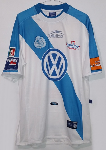 Jersey Puebla Fc Local Atletica Año 2001 Talla G