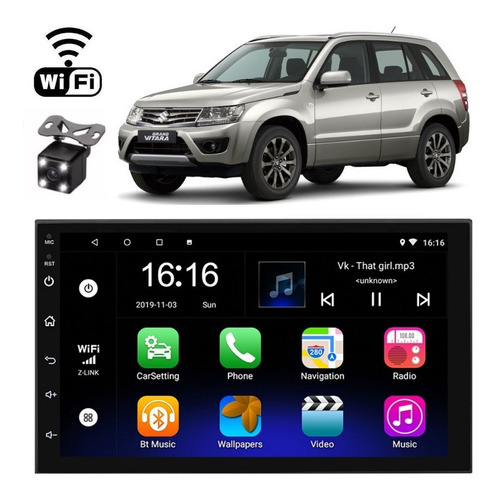 Radio Multimedia Android + Marco Grand Vitara  + Instalacion