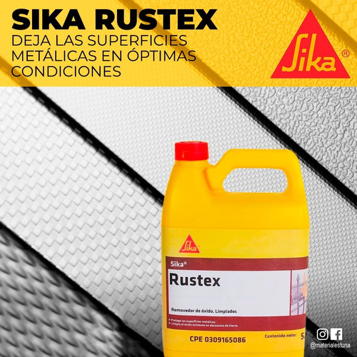 Sika Rustex Para Superficies Metálicas 