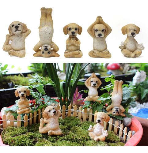 Figura S Jardin Miniatura 5 Unidad Lindo Animal Mini Estaca