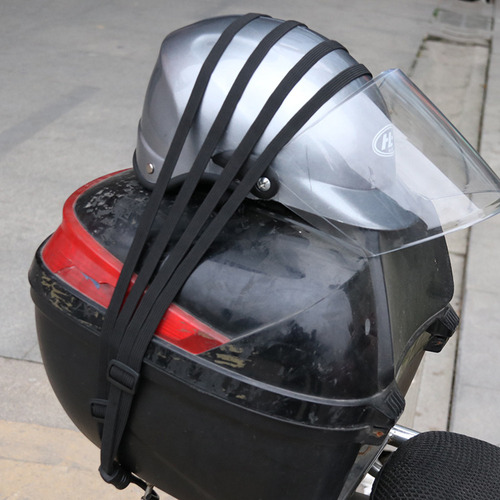 Cuerda De Malla Para Casco De Motocicleta, Cuerda Elástica T