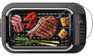 Parrilla Electrica Accugrill Chefman De 1120w C/termometro