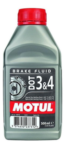 Liquido Frenos Kawasaki Brute Force 4x4  Motul Dot3&4