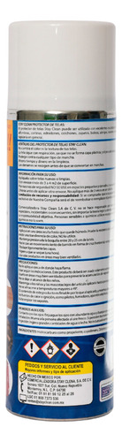 Protector De Telas Aerosol 400ml. Impermeable. Anti-manchas