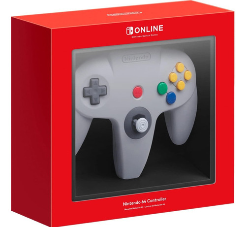 Control Nintendo Switch Online Nintendo 64 Limited Color Gris