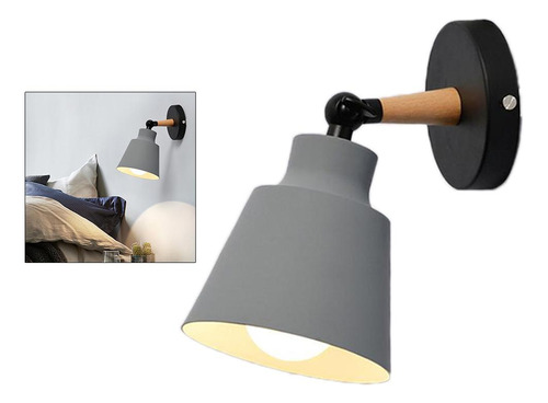 Lámpara De Pared Led Moderna Lámpara De Techo Gris