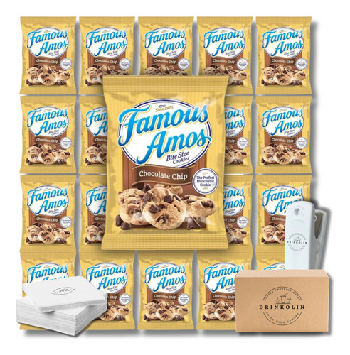 Famous Amos - Galletas Con Chispas De Chocolate (2 Oz. 21 Ct